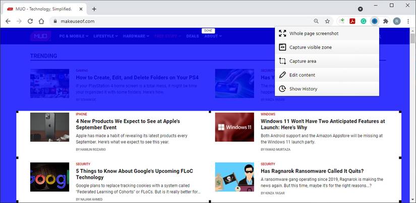 Web Browser Screenshot How to Take a Full-Page Screenshot in Chrome and Firefox