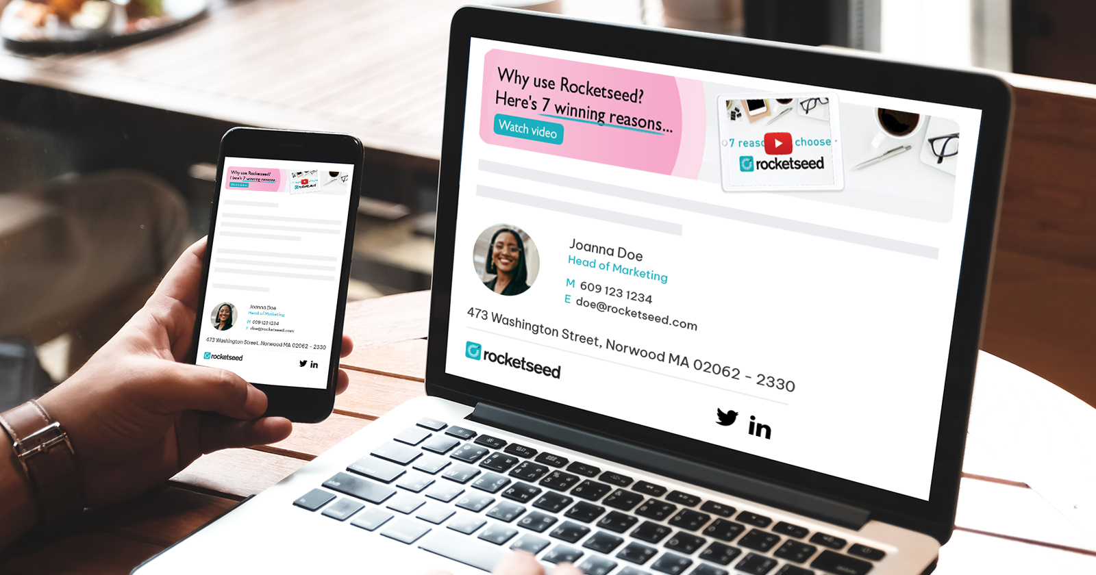 Want a Professional Business Email Signature? Here’s How Rocketseed ...