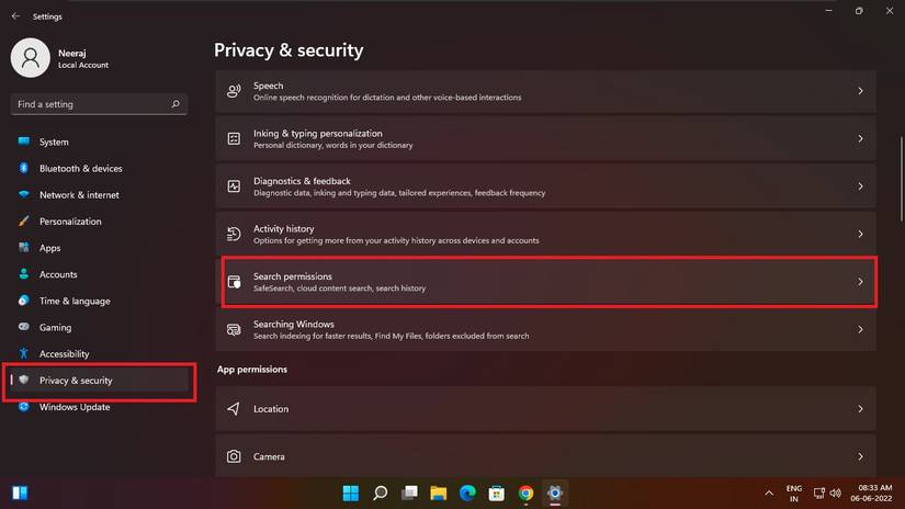 How to Set Strict SafeSearch Results on the Web Search for Windows 11