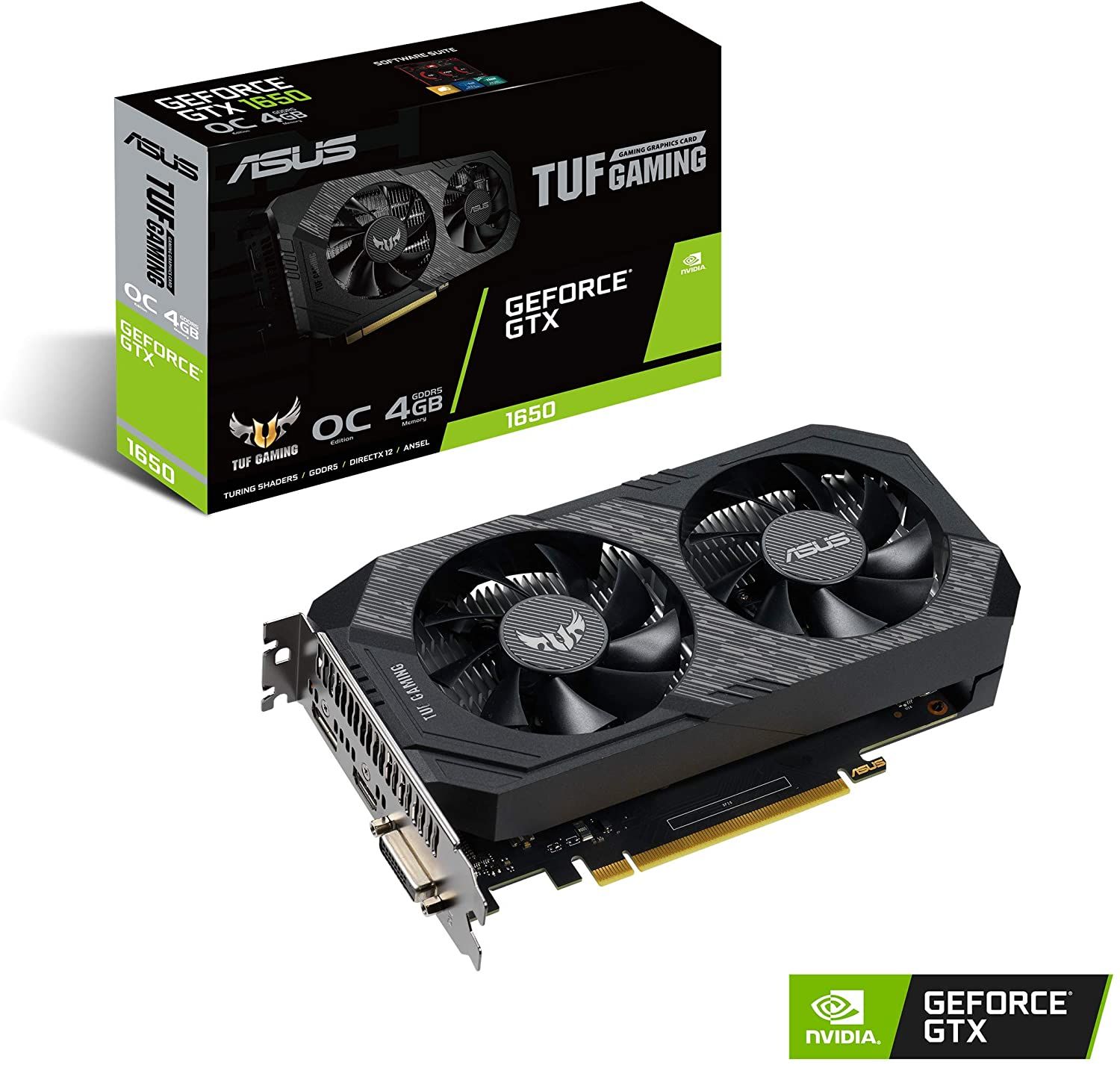 ASUS TUF Gaming NVIDIA GeForce GTX 1650 OC Edition