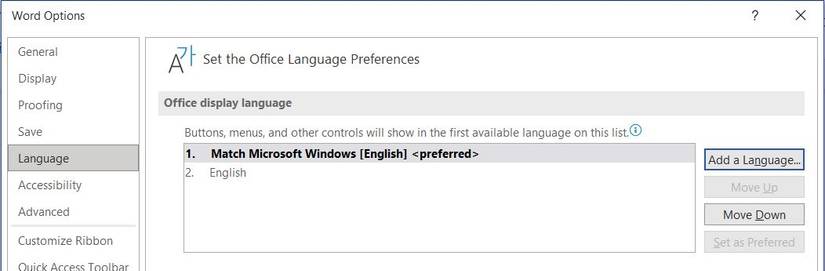 How to Adjust the Language Settings in Microsoft Word for Windows