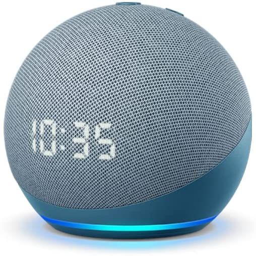 Amazon Echo Dot با ساعت