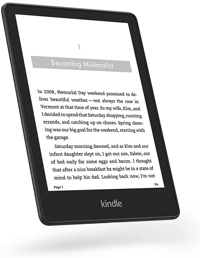Amazon Kindle Paperwhite Signature Edition Device