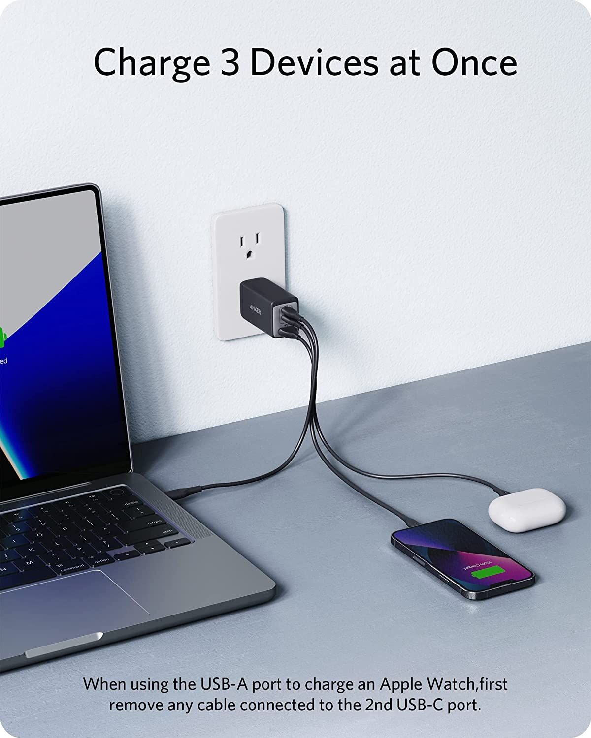 Anker USB C Charger Multidevice