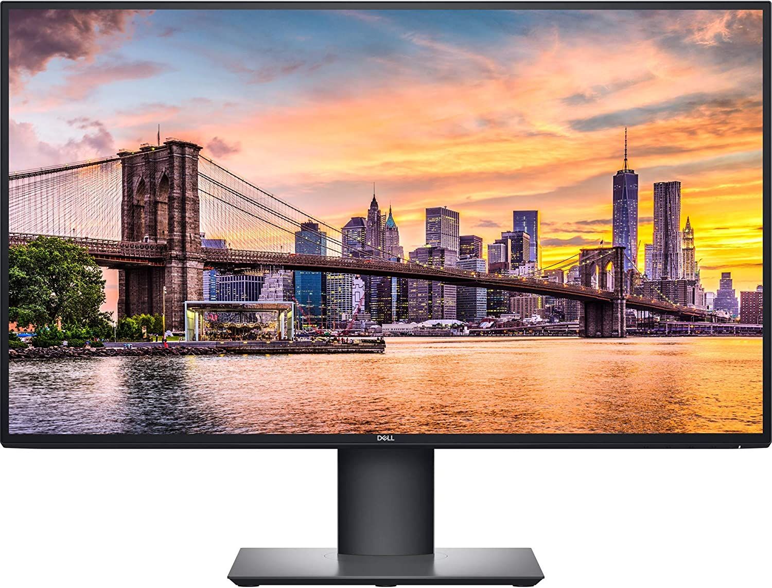 نمایی از dell ultrasharp u2720q از جلو