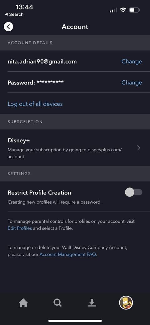 How to Change Your Disney+ Password
