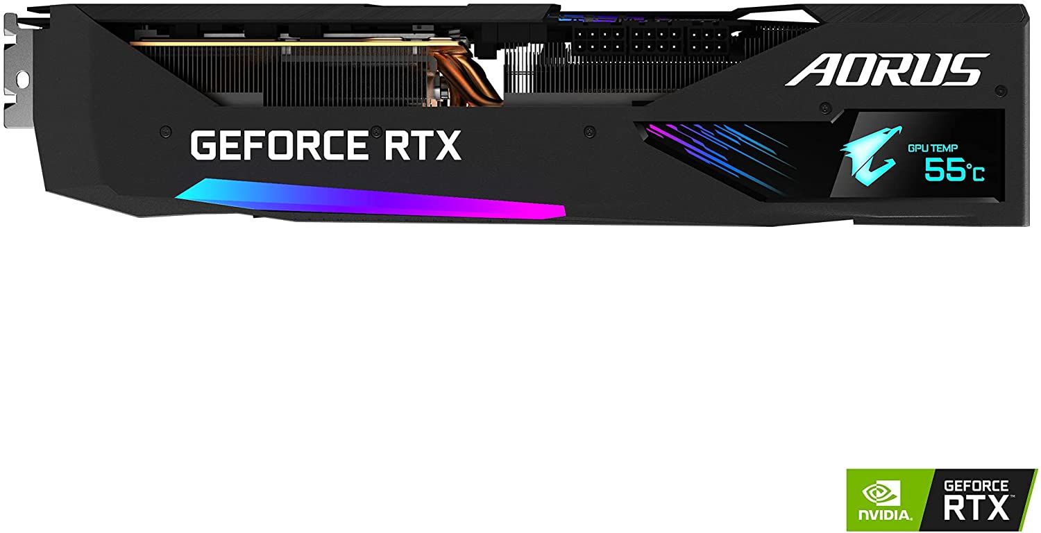 صفحه نمایش اصلی گیگابایت AORUS GeForce RTX 3070 Ti