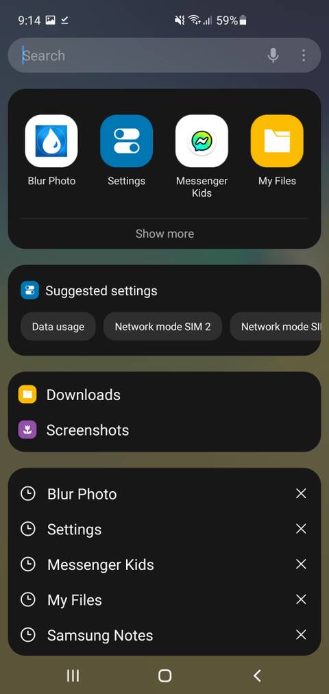 Go to Android Settings