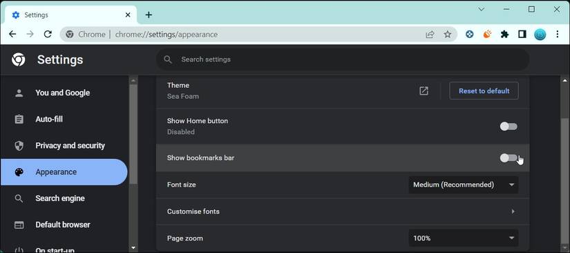 How to Show or Hide the Bookmarks Bar in Chrome, Edge, Firefox, Vivaldi ...