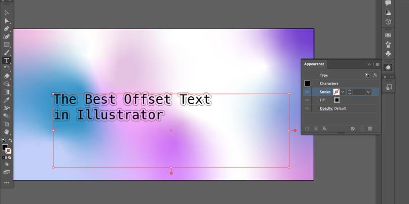 5 Simple Steps to Create Editable Offset Text in Adobe Illustrator