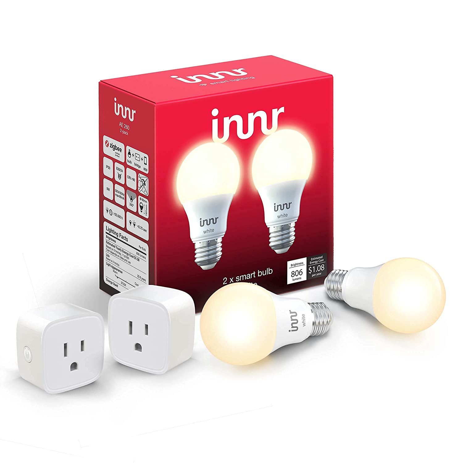 Innr Smart Plugs and Zigbee Smart Bulb White
