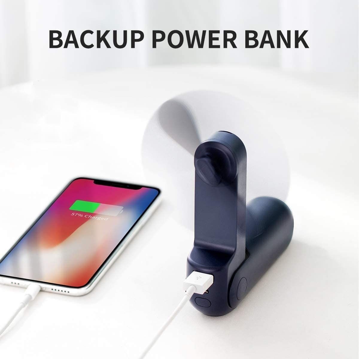JISULIFE-Portable-Handheld-Fan-power-1