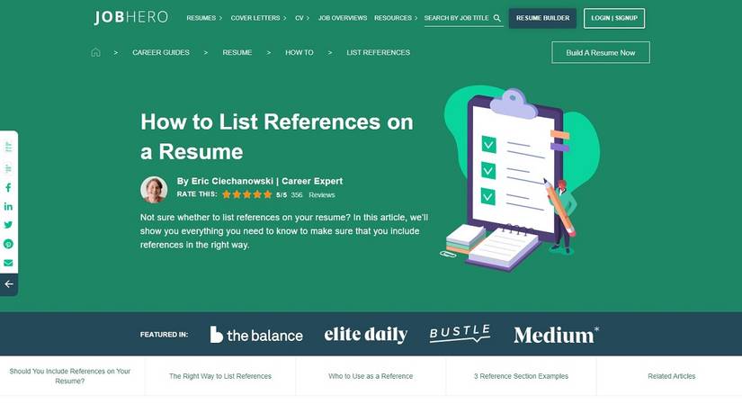 The 7 Best Sites to Help You Organize Your Job References (With Templates)