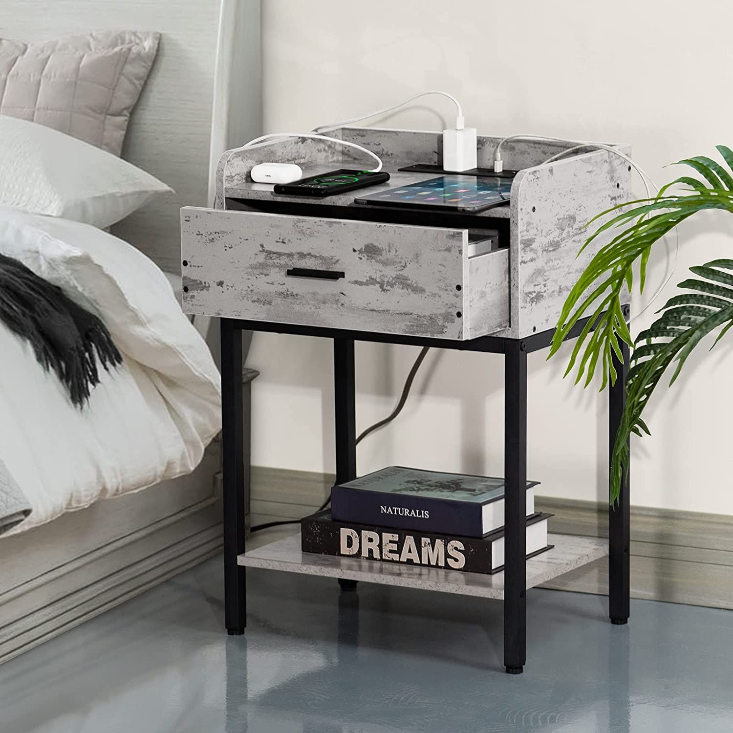 The Best Nightstands With Built-In Charging