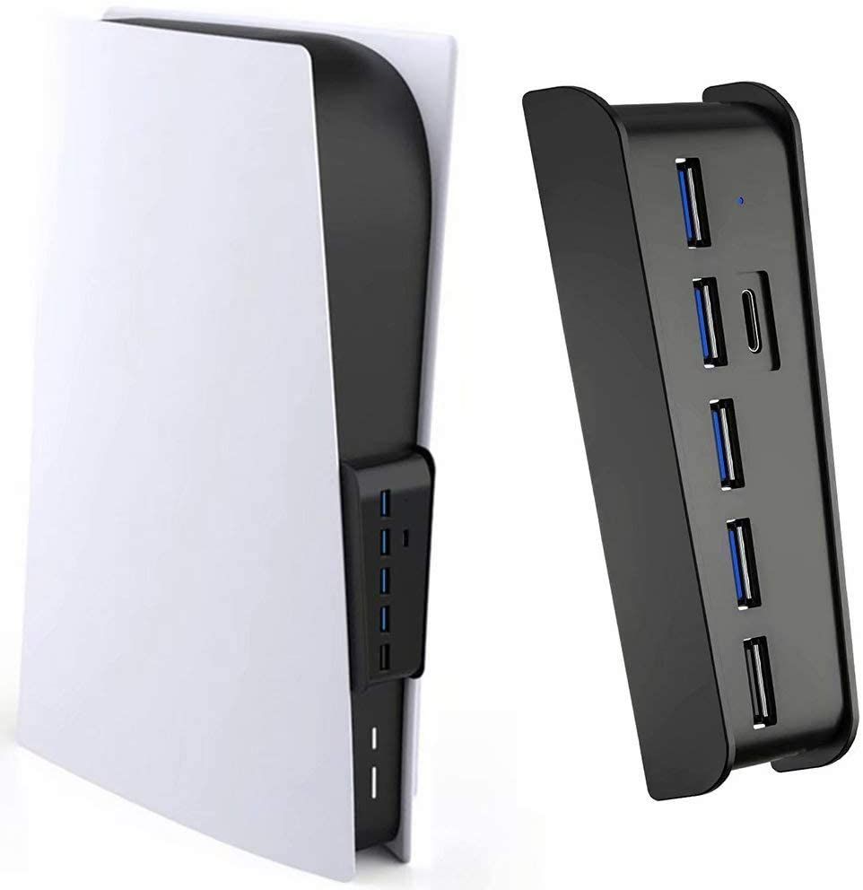 هاب USB 5 پورت Megadream برای PS5