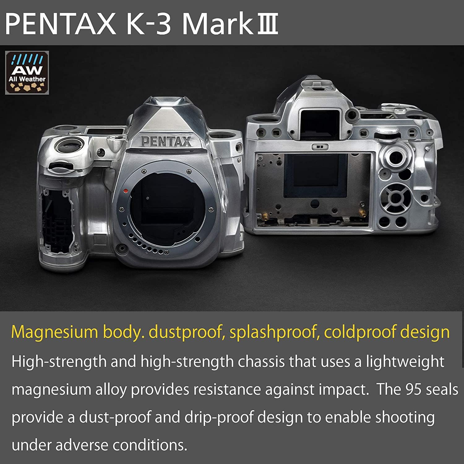 بدنه Pentax K-3 Mark III