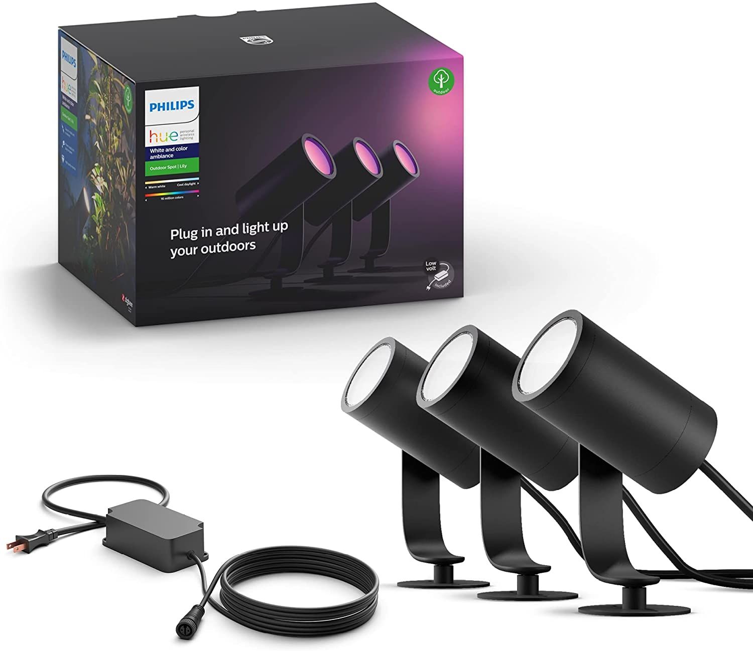 Philips Hue Outdoor Spot Light Base kit