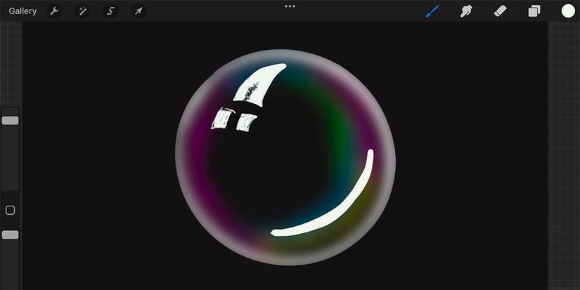 How to Create Realistic Soap Bubbles in Procreate
