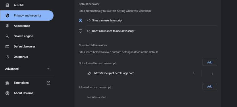 How to Enable JavaScript in Chrome