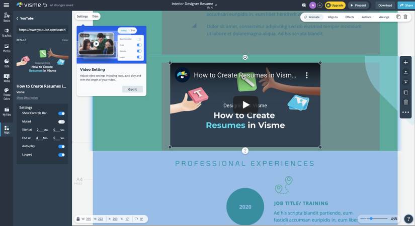 How to Create a Resume Using Visme: 8 Simple Steps