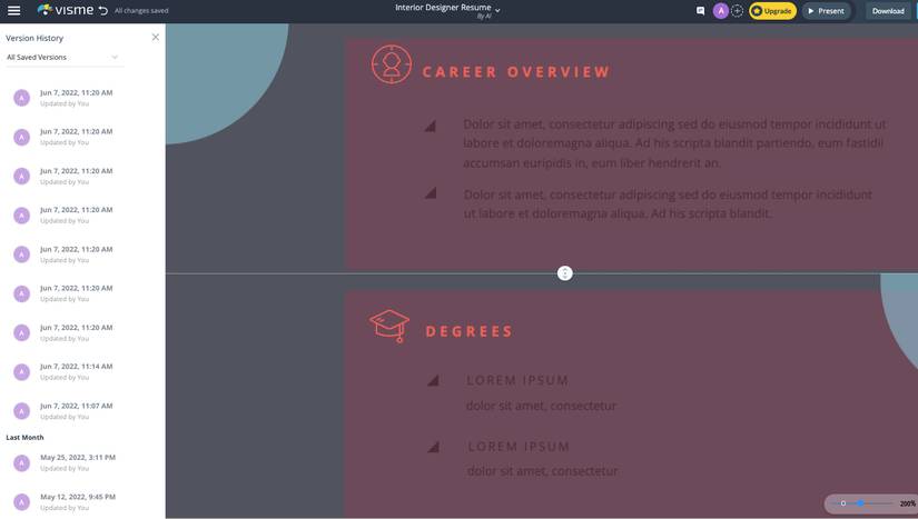 How to Create a Resume Using Visme: 8 Simple Steps