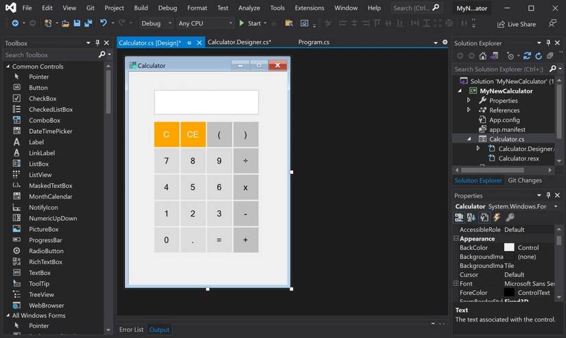 Winforms App Example 6 Clone Apps You Can Make When Learning C# Windows Forms