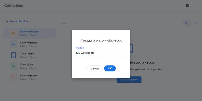 How to Create a Google Image Search Collection