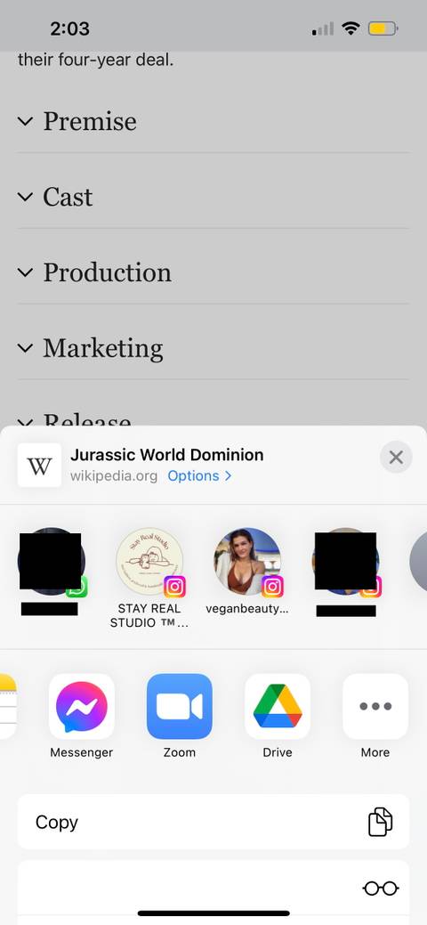 Share Button Ios How to Use and Customize the Share Sheet on Your iPhone