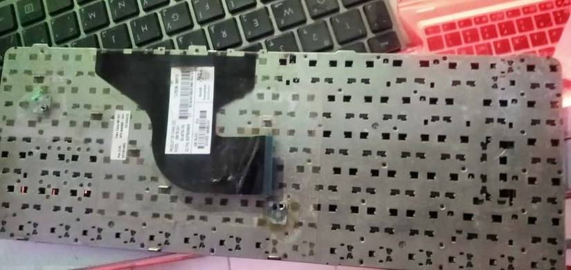 A keyboard laptop dismantled ready to be replaced