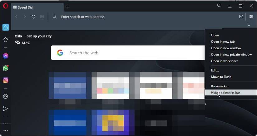 How to Show or Hide the Bookmarks Bar in Chrome, Edge, Firefox, Vivaldi ...