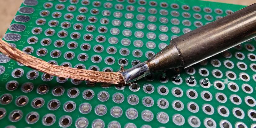 How to desolder using solder wick