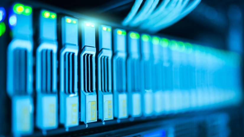 image of a server panel
