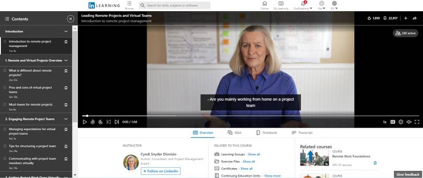 The 6 Best LinkedIn Learning Courses for Managing Remote Teams