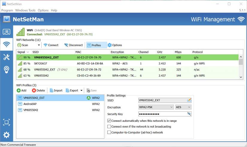 How to Back Up and Restore Wireless Network Profiles Using Command ...