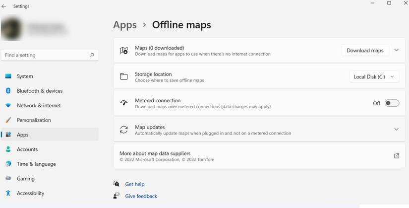 How to Download Offline Maps in Windows 11