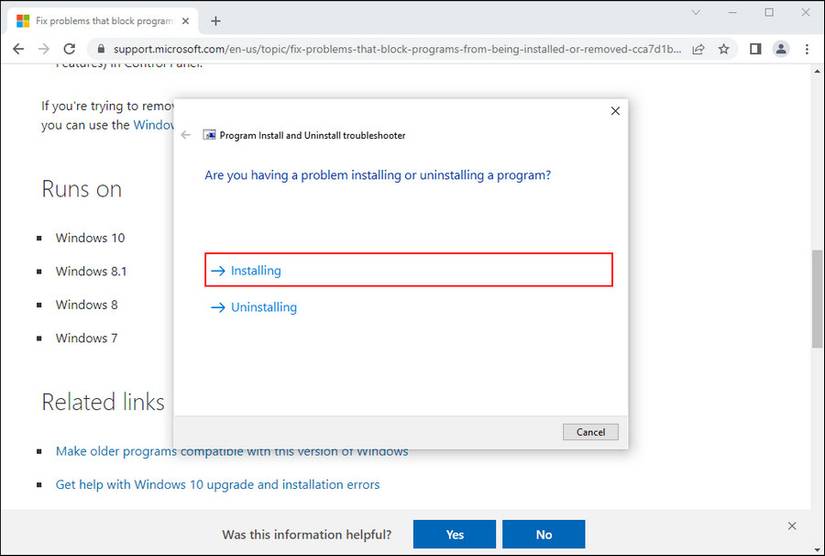 How to Fix Issues With the Windows Installer Package