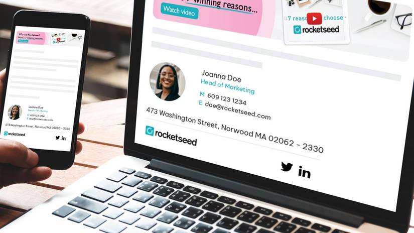 Want a Professional Business Email Signature? Here’s How Rocketseed ...