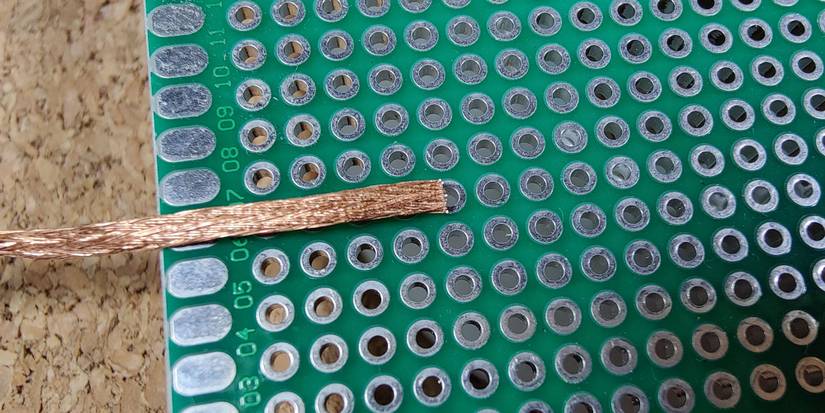 Matching desoldering braid width to PCB pad