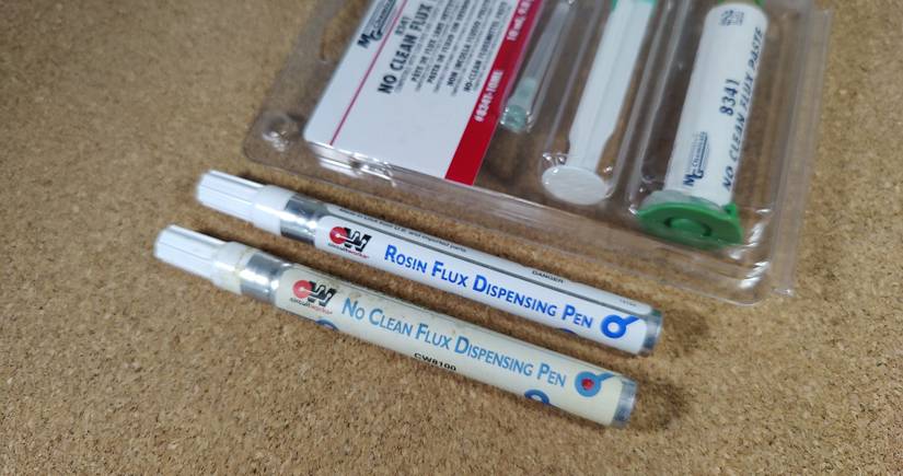 Different types of soldering flux