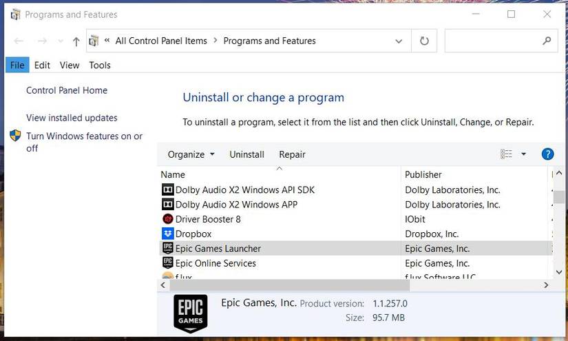 How to Fix Epic Game Launcher’s LS-0013 Error on Windows