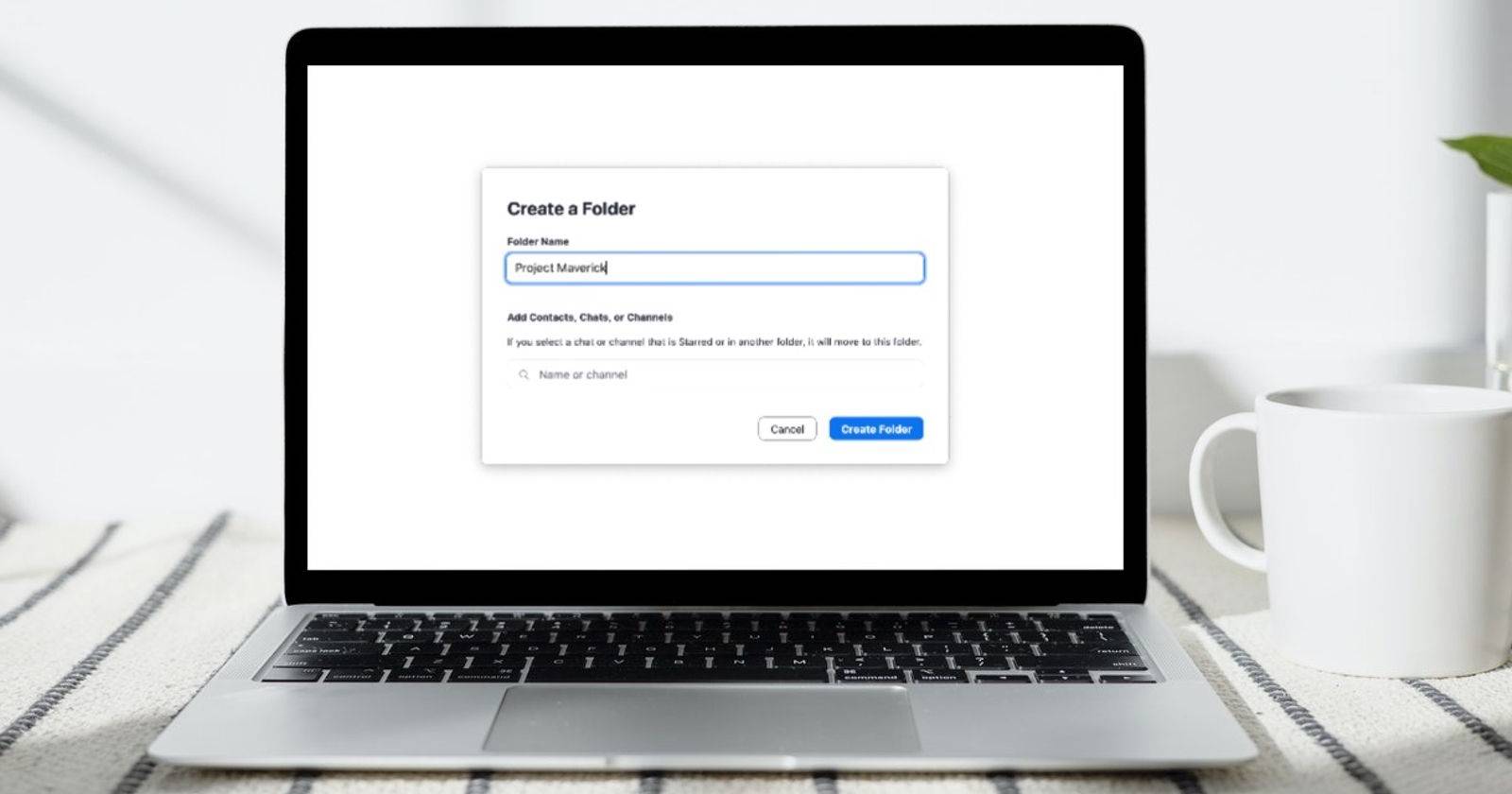 How to Create Folders to Organize Chats and Channels on Zoom