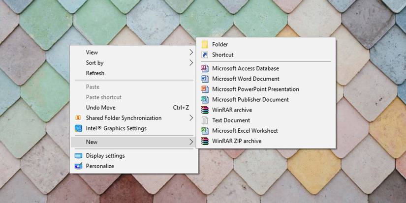 How to Remove Items From the New Context Menu in Windows 10