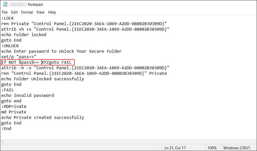 How to Password Protect a Folder in Windows
