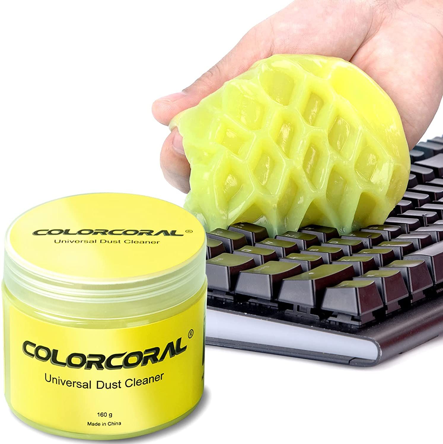 ColorCoral Cleaning Gel keyboard