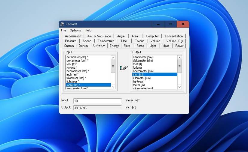 How to Convert Units in Windows 11