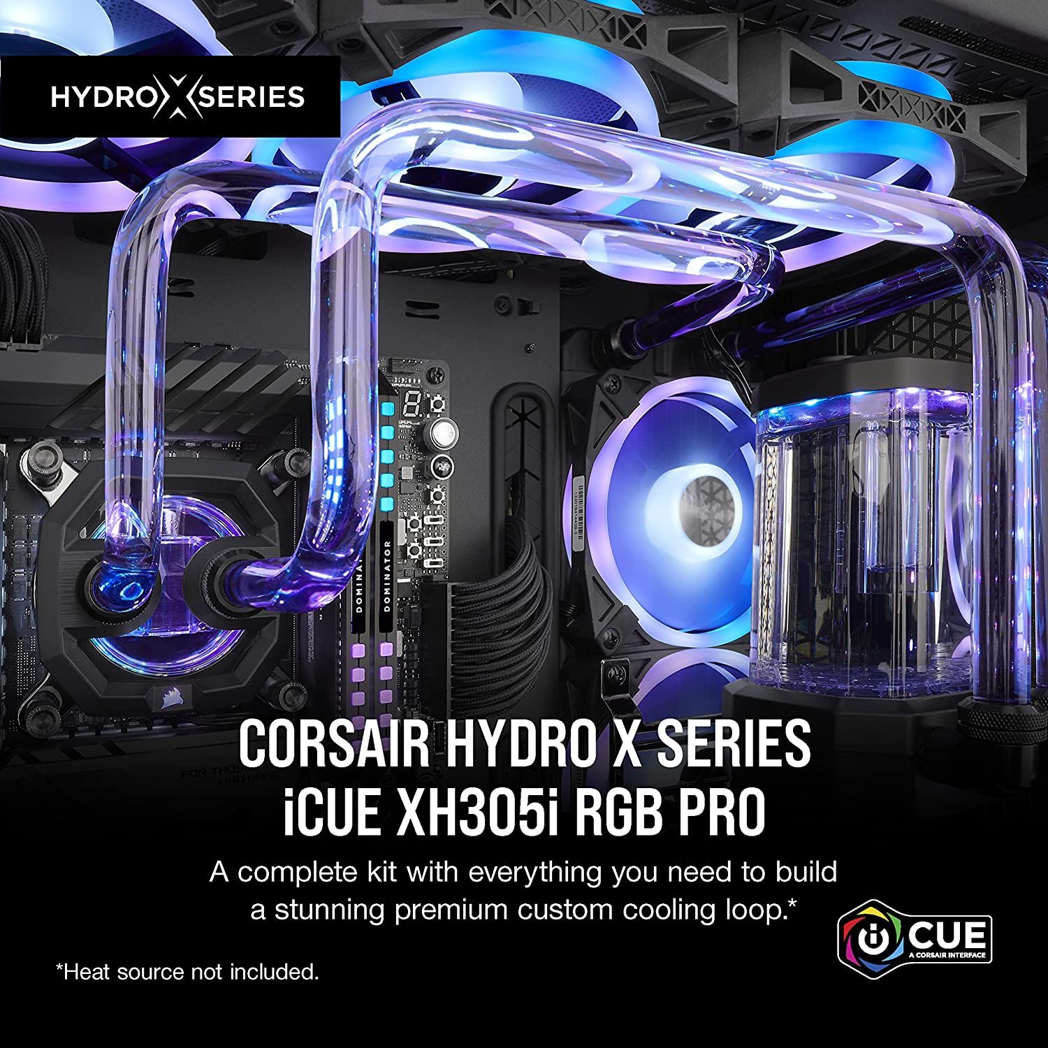 لوله های Corsair Hydro X iCUE XH305i RGB PRO Pipes