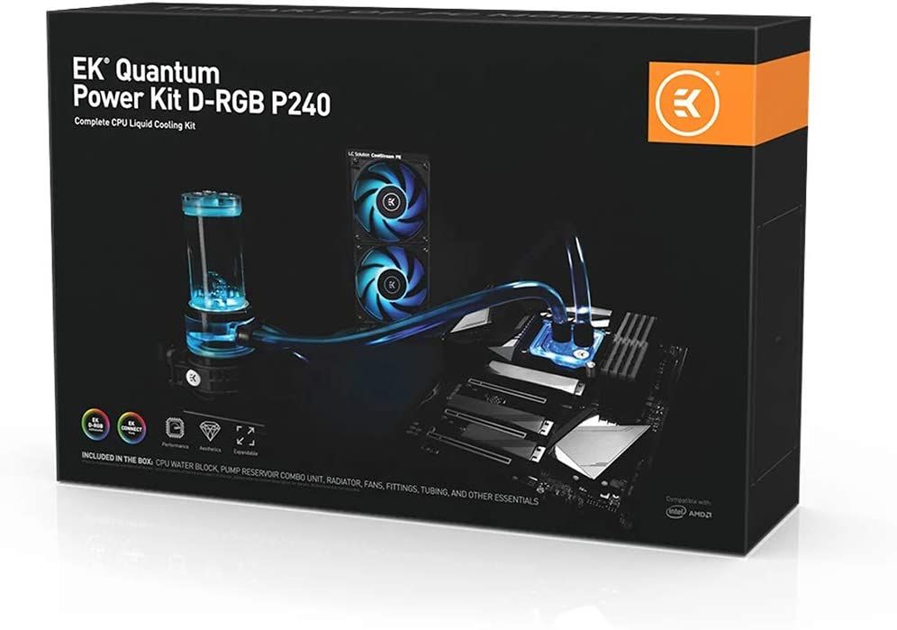 جعبه کیت خنک کننده آبی EKWB EK-Quantum Power P240