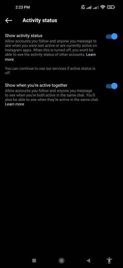 How to Hide Your Activity Status on Instagram