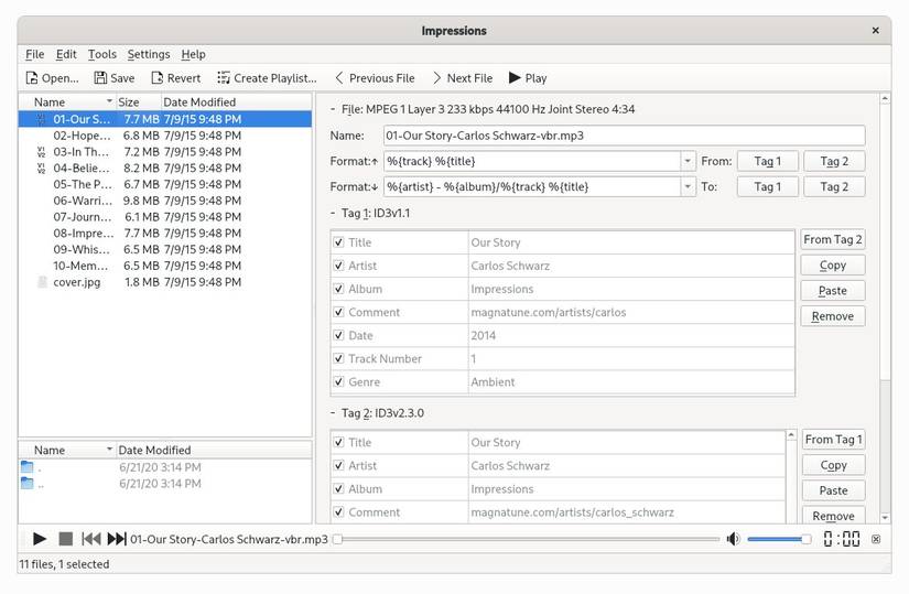 Mp3 Metaeditor The 4 Best MP3 Tag and Metadata Editors for Linux