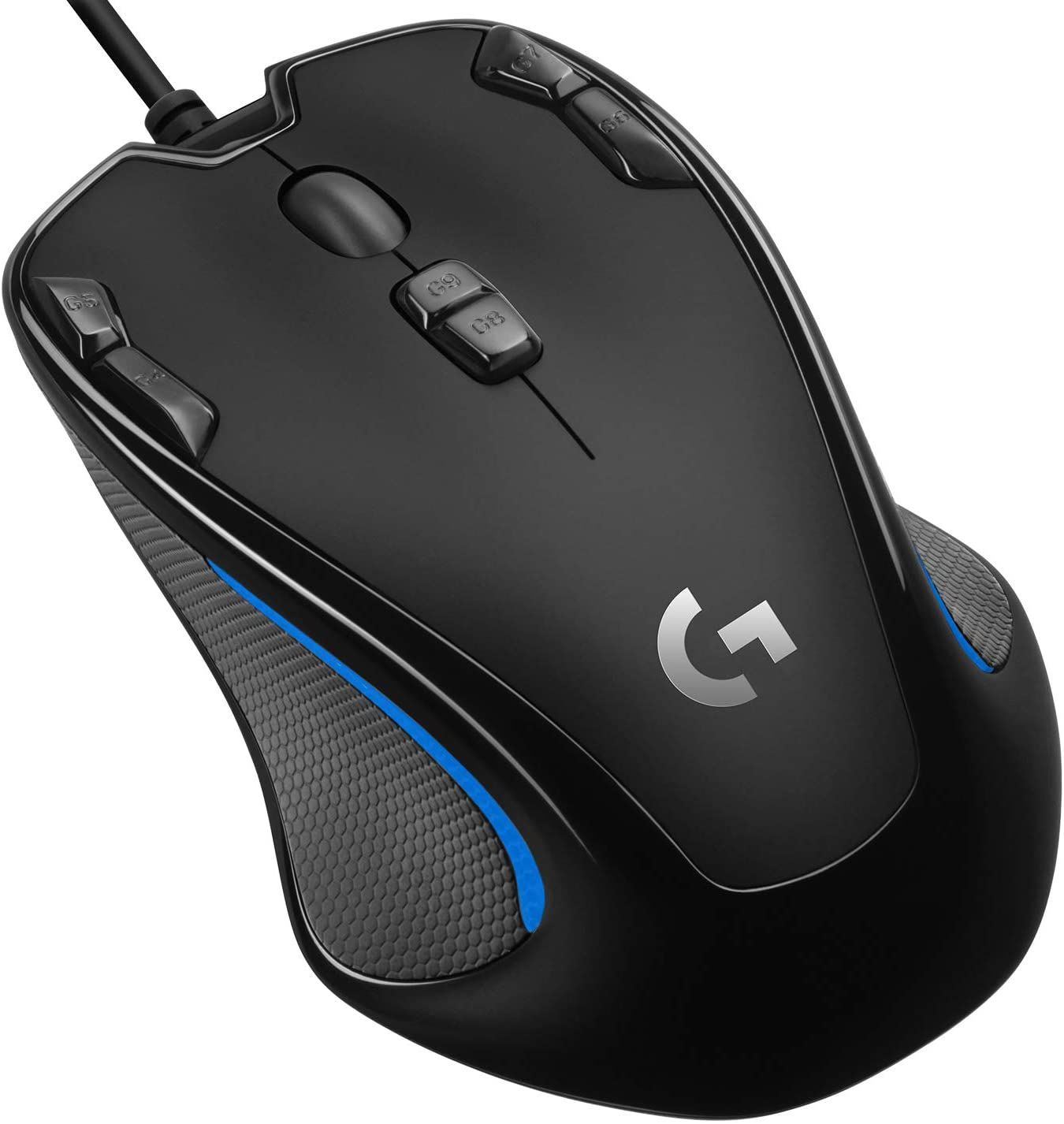 Logitech G300s Optical Ambidextrous Gaming Mouse grip
